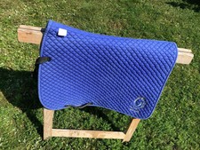 Pferde-Satteldecke , Schabracke,  von Büchele ,blau