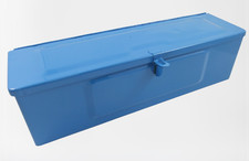 2. WAHL: Werkzeugkasten Werkzeugkiste 420x110x110mm Metall für Traktor Oldtimer