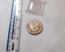 GROSSE VEREINIGTE STAATEN FEINSILBERMÜNZE EINE UNZE SILBERMÜNZE DATIERT 1993. AUSGEZEICHNETER ZUSTAND