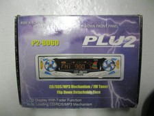 Autoradio PLU2 8060 MP3 CD RDS 45Wx4CH KOMPLETT MIT ZUBEHÖR UND ANLEITUNG OVP
