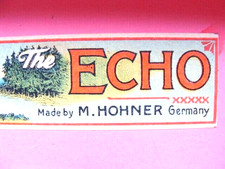 THE ECHO HARP Made by M.HOHNER Germany Glockenreine Stimmung