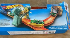 Hot Wheels Bahn Bandits Blast Trackset, Banküberfall mit Autos, Neuwertig