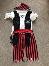 Pirat Kostüm Outfit Größe Large 134-146 cm