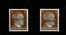 RAR DR Feldpost Nr. 17 Ruhrkessel per 2 sauber ** 1x Pickenpack M€ 140 - 53-1433