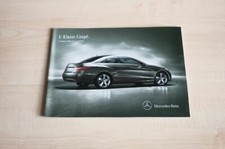 231932) Mercedes E-Klasse Coupe A207 - Preisliste & Extras - Prospekt 07/2011