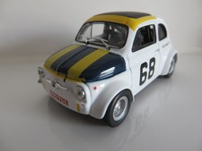 Fiat Abarth 500 Sport 1:43 - Metallmodell - Rennausführung