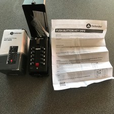 Defender Wandmontage Schlüsselsafe Druckknopf Kombination Schlüsselsafe Outdoor Schlüsselbox