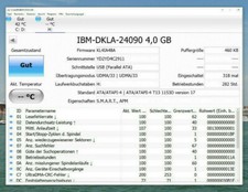 IBM Travelstar DKLA-24090 4GB, keine 300 Betriebsstunden,  ATA keinSATA