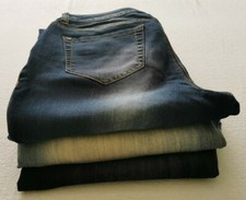 Hosenset 3er Jeans bootcut gerade Gr. 36 u 36 blau (intern 2022-02-26-02)