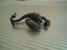 Designer Alfredo Pauly:  SKORPION  Brosche  Anstecknadel