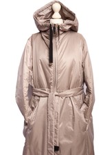 Max Mara Tre Cube, lange Wende-Mantel  beige , Logo / Intrend Gr It 42 D 40