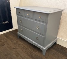 Paar x 2 Hirsch Minnesänger Kommode Set Nachttisch Paar