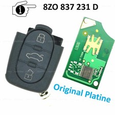 Fernbedienung Ersatz Schlüssel 433,92 MHz für Audi A2 A3 A4 A6 A8 TT 8Z0837231D