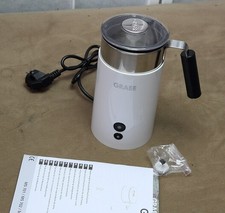 Graef MS701EU Milchaufschäumer Edelstahl weiss