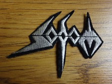 SODOM Logo Patch Aufnäher Kreator Destruction Tankard Exumer Darkness