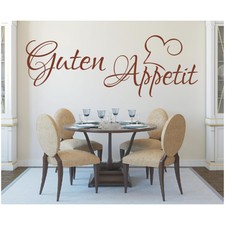 Wandtattoo Spruch  Guten Appetit Küche Zitat Sticker Wandaufkleber Wandsticker 4