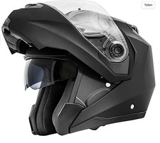 Motorradhelm, Marke ATO, Modell Montreal. Klapphelm. Doppelvisier mit Sonnenbl.