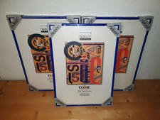 NIELSEN Classic Wechselrahmen Bilderrahmen -  30x42 Aluminium blau - NEU/ OVP