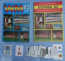 BERGMANN/HEINERLE - FUSSBALL-WM 82  10  GEBRAUCHTE STICKER  AUS LISTE WÄHLEN 