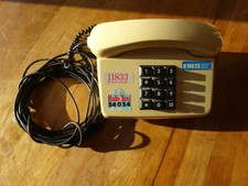 Tastentelefon  Bundespost, BP  Fe TAp 751-2  86 09, beige mit 6 m Kabel
