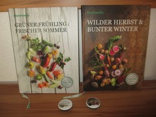 2x Thermomix Kochbuch & Chip TM5 Österreich Frühling Sommer Herbst Winter Top!
