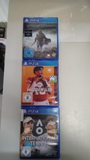 PS4, Playstaion4- Spiele, Madden20, AO International Tennis, Mordors Schatten