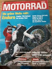 Zeitschrift * Motorrad 15/1987 CAGIVA 750 ELEFANT APRILIA TUAREG  250 HONDA XR6