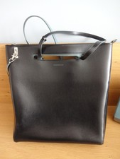 Tolle (Business-) Tasche von Mandarina Duck, schwarz, Leder - Top!