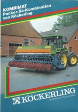 Prospekt  Köckerling Sä-Kombination Kombimat 250-300 mit John Deere 2850 v. 1994