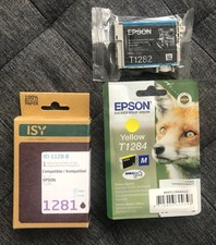 Original Epson T1284 & T1282 y/c &kompatibel bk T1281 Multipack Fuchs Patronen