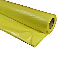 2x50m 3x33m Gelbe PE FOLIE Dampfbremse Dampfsperre Dampfbremsfolie Dachfolie
