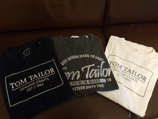 Tom Tailor ,3 Langarmshirts in  L und XL, Herren, top Zustand