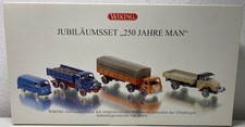 Wiking 09906258 - Jubiläumsset "250 Jahre MAN" - MAN LKW, VW T2 - 1:87 OVP
