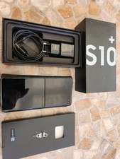 Samsung Galaxy S10 Plus 128GB Prism White ohne Simlock  mit kleinen Displayriss