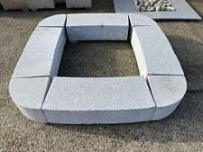 Massiver Stein Granit Feuerschale Pflanzgefäße, Water Feature Surround