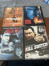 dvd Steven Seagal Halb tot￼￼, Kill Switch￼, Fire Down Below￼, Patriot top Zustan