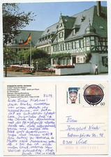 20261 - Oestrich-Winkel - Romantik-Hotel Schwan -AK, datiert 8.6.1993, ungestemp
