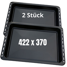 B-Ware 2 Stück 422x370x20 mm Backblech für AEG Electrolux  3531939233