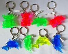 8 Stk. Schlüsselanhänger Tiere Mitgebsel Geburtstag Schulanfang Schultüte