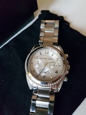 MICHAEL KORS MK-5165 Damen Uhr Quartz Chronograph Edelstahl + BOX