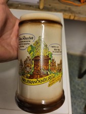 DDR Bierkrug Stadt Neubrandenburg selten Top erhalten