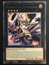 YUGIOH!! Nummer C39: Utopiastrahl KICO-DE045! Rare! Near Mint! 1. Auflage!