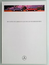 MERCEDES-BENZ E220 E320 Coupé Cabrio (W124) - 1994 - Prospekt Brochure - 46 Seit