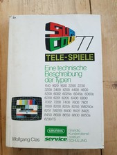 Super Color 77 Grundig Tele-Spiele - technische Beschreibung
