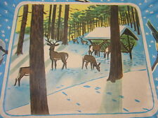 Christbaumschmuck Pappe Weihnachtsteller Bunter KrippeTeller DDR  um 1960 Nr. 11