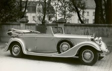 4 Fotos Horch 710/720 Sedan Cabriolet Gläser Karosserie AUTO UNION Werksfoto