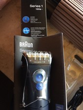 Braun SERIE1  130 S -1  Netz Rasierapparat  1 Kopf Trimmer Schwarz OVP Top