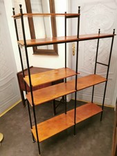 Großes freistehendes String Regal Midcentury 50er 60er dekorativ Raumteiler DDR