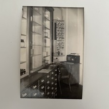 Pössneck Apotheke Arbeitsbereich Original Foto 9x6cm