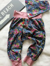 HANDMADE ❤️ Pumphose TUCH Sommer Mädchen Gr. 92 98